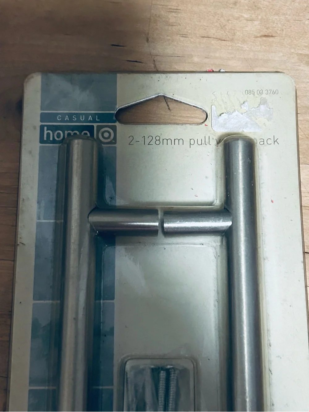 NEW Lot of 6 Home Target 2-128mm Pull Value Packs (3 Packs Of 2) Stainless Steel